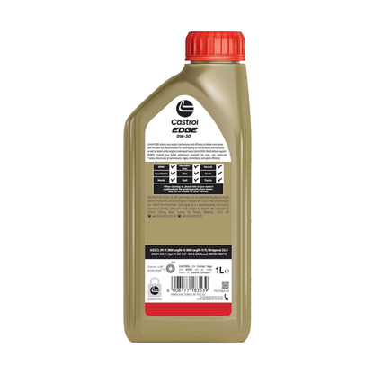 Castrol Edge - 0W-30 – Olio Motore - 1L