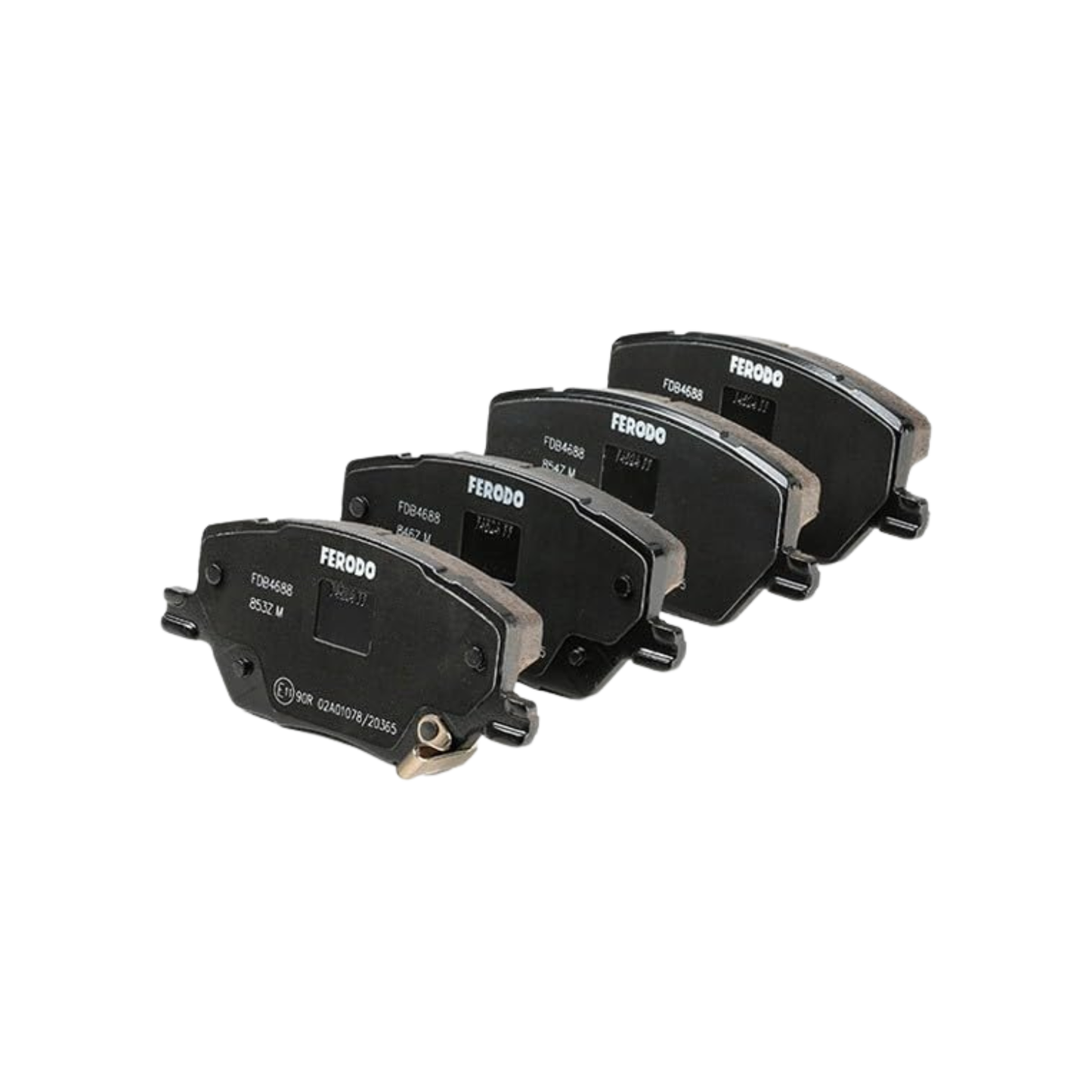 Kit 4 Pastiglie Freni Anteriori Ferodo per Fiat 500X / Jeep Renegade