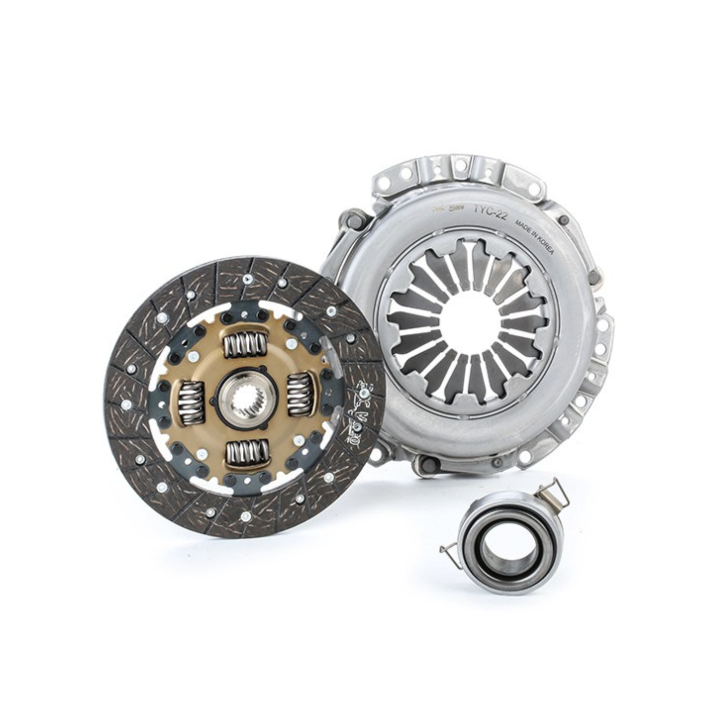 Kit Frizione Valeo + Pastiglie Anteriori Brembo + Ammortizzatori Posteriori Japanparts - Toyota Aygo 1.0