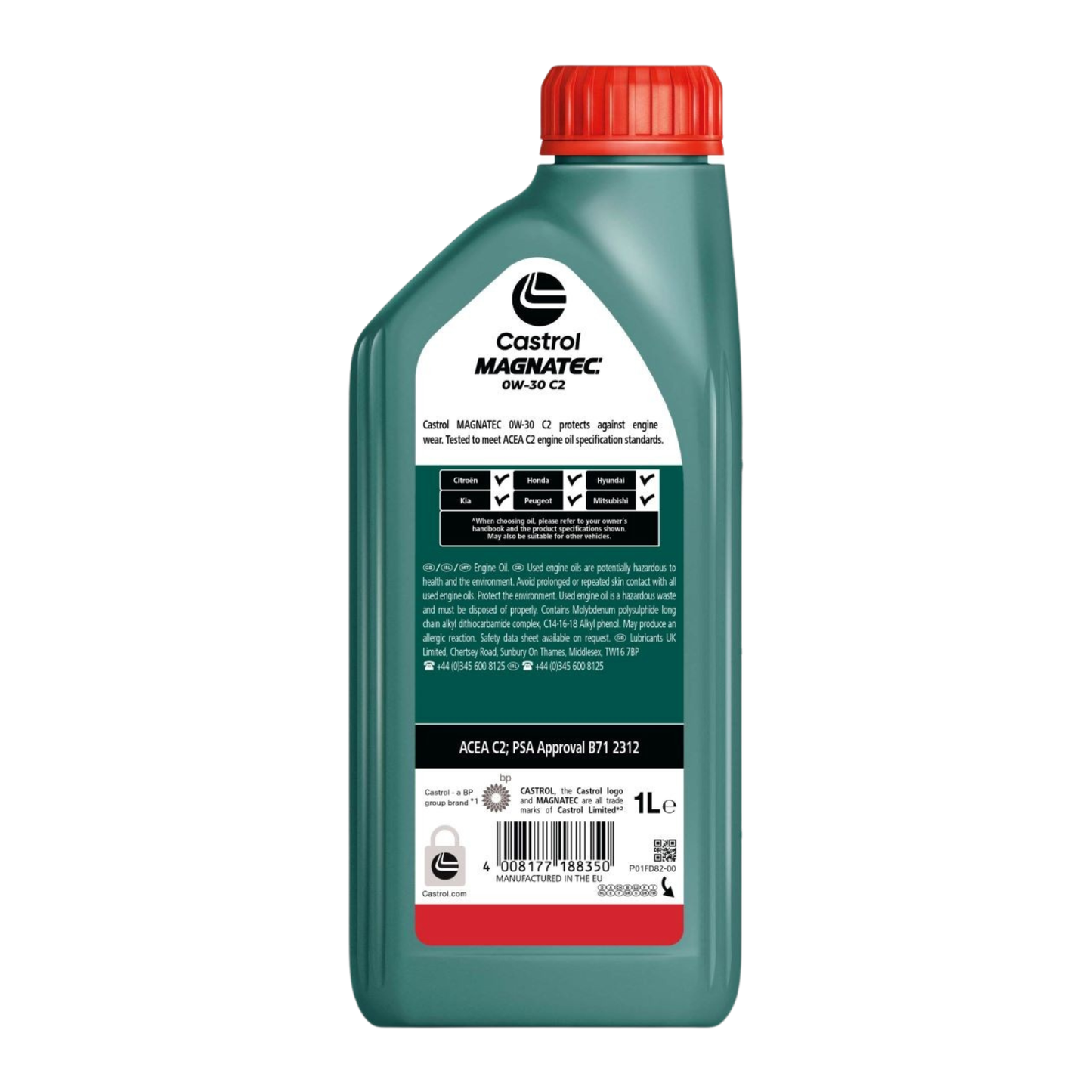 Castrol Magnatec 0W-30 C2 - Olio Motore - 1L