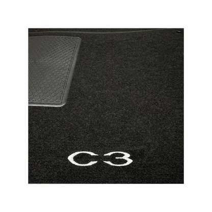 Kit 4 Tappetini in Moquette – Citroën C3 (dal 2016)