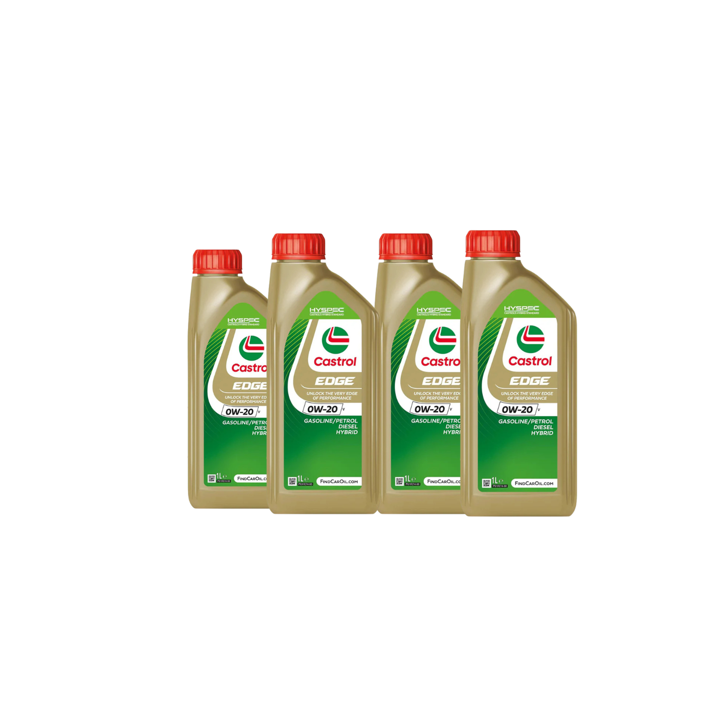 Kit Tagliando 3 Filtri + 4L Olio Castrol Edge 0W-20 per Dacia Sandero Streetway TCe ECO-G