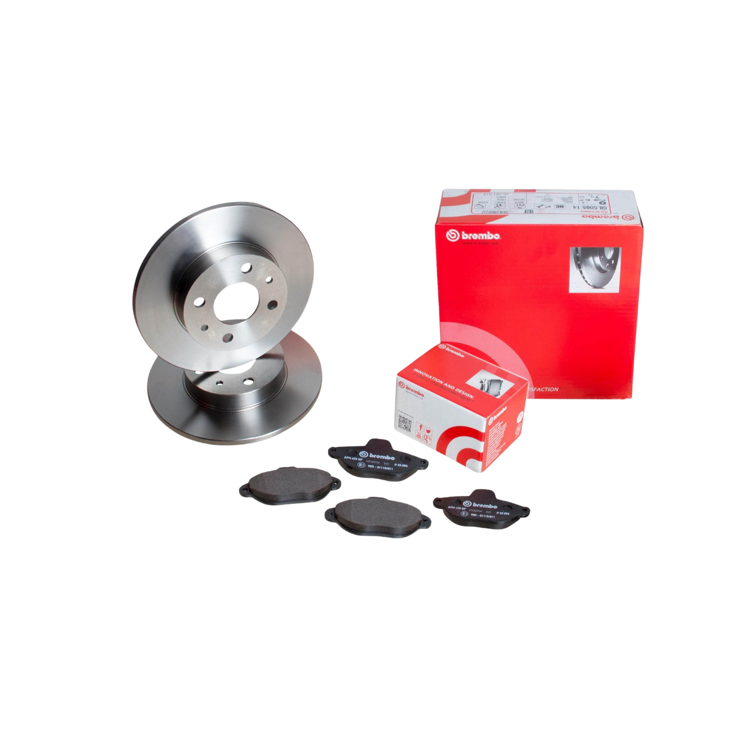 Kit Dischi + Pastiglie Freno Anteriori Brembo – Fiat Uno 45/60 - Fiat Panda 141