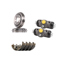 Kit freni completo Fiat Panda 141 4x4 con dischi e pastiglie Brembo, tamburo e ganasce - foto 2