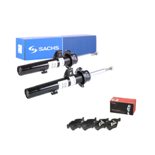 Kit manutenzione BMW 320d E91 con ammortizzatori Sachs, pastiglie Brembo, lampadine H7 e olio Castrol 5W-30 LL - foto 2
