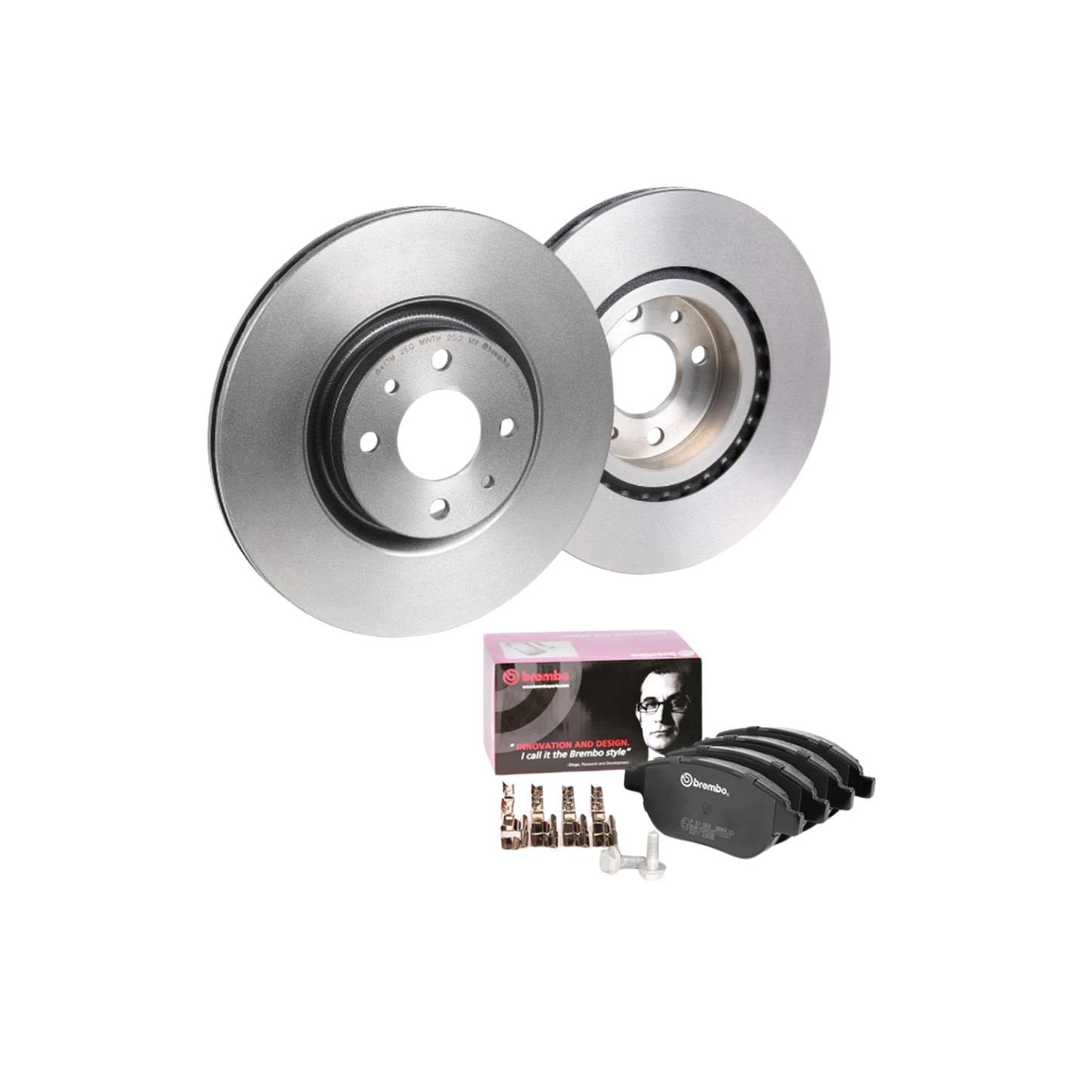 Kit Disco Freno e Pastiglie Anteriori - Fiat