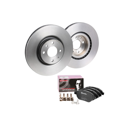 Kit Disco Freno e Pastiglie Anteriori - Fiat