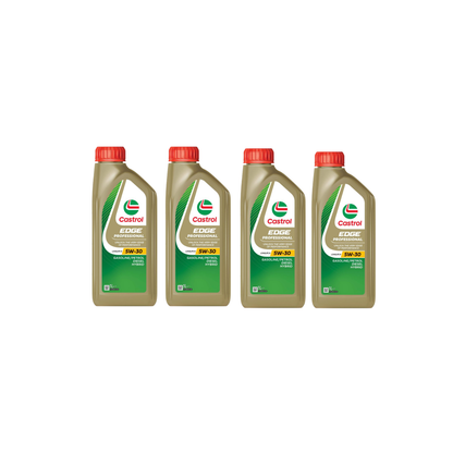 Kit Tagliando 3 Filtri + 4L Olio Castrol 5W-30 + Additivo Ceramico Olio per Suzuki S-Cross 1.4 Hybrid