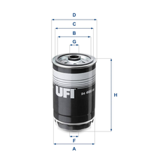 Filtro Gasolio UFI