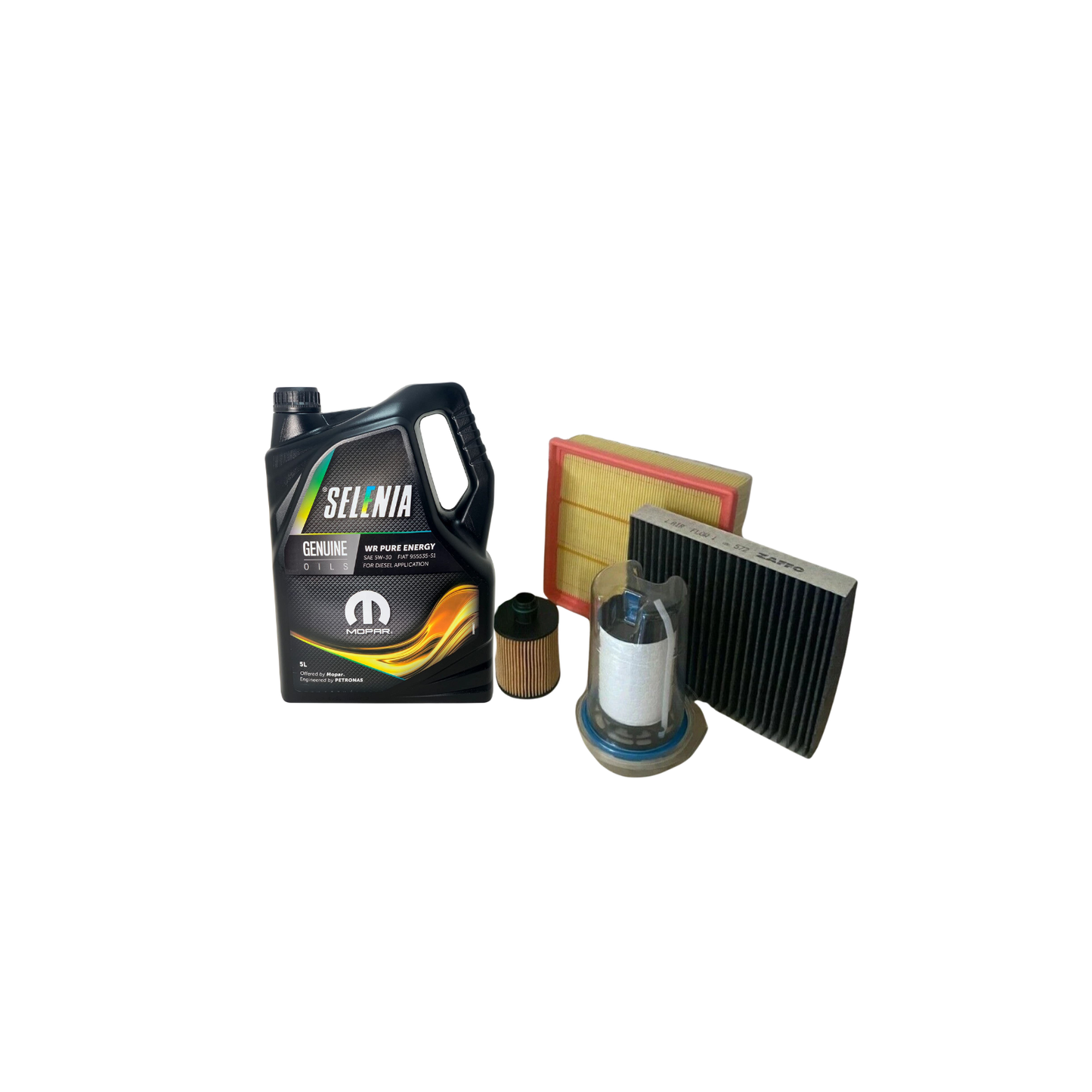 Kit Tagliando 1.6 Mjt Ufi – Fiat Doblò / Opel Combo - Con 5 Litri Olio Selenia Wr 5W30