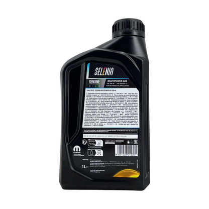 Selenia Multipower Gas 5W-40 – Olio Motore - 1L