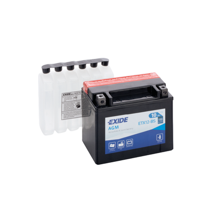 Batteria Moto Exide AGM ETX12-BS 10Ah/12V/150A
