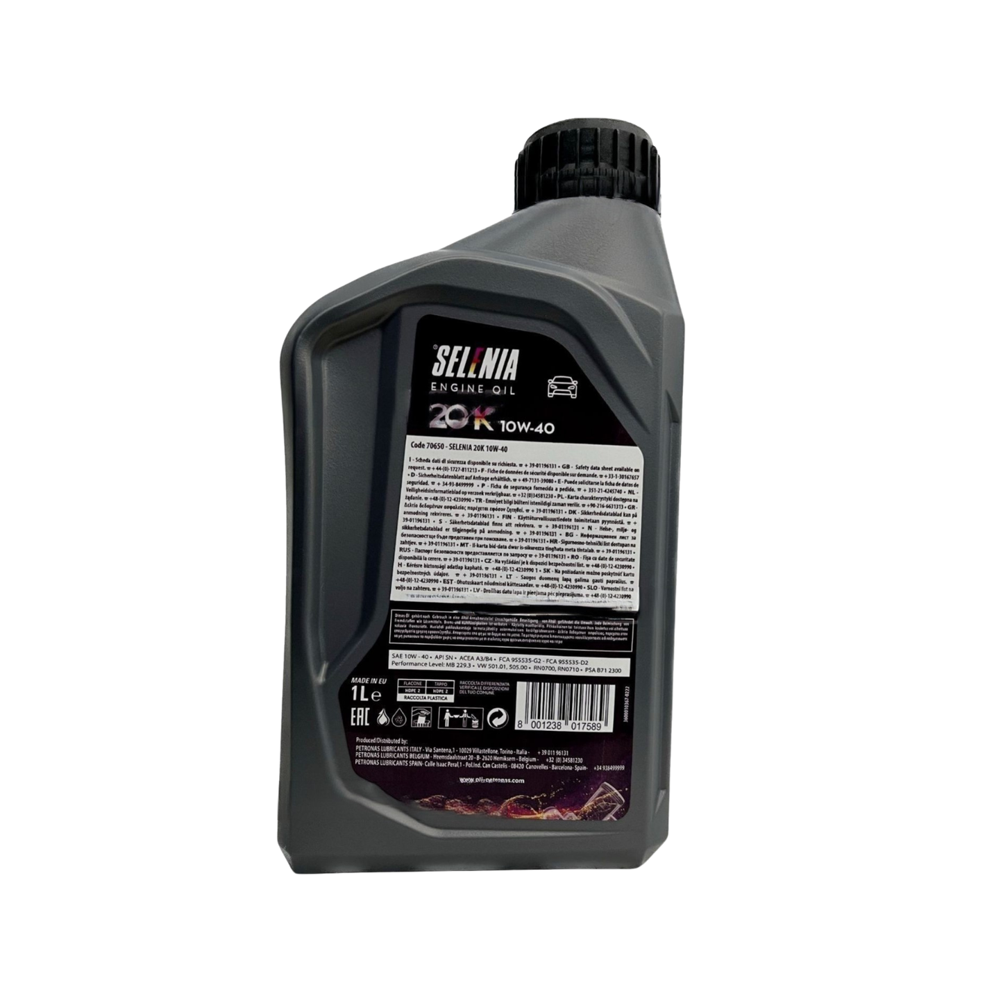 Selenia 20K 10W-40 – Olio Motore - 3L