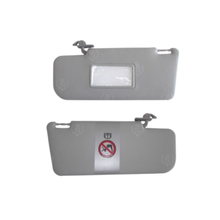 Coppia Alette Parasole (DX + SX) – Fiat Panda (dal 2003) – Con Specchio e Tasca