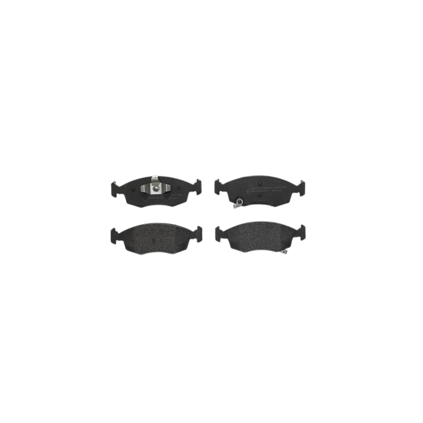Kit 4 Pastiglie Freni Anteriori Brembo per Fiat Panda 312 / Panda Van / 500 / 500C / 500E / Lancia Ypsilon