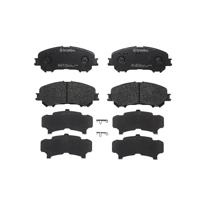 Kit Pastiglie Freni Anteriori + Posteriori Brembo per Nissan Qashqai J11 / Renault Kadjar