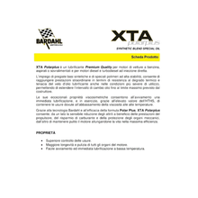 Olio Bardahl XTA 10W 40 1 Litro