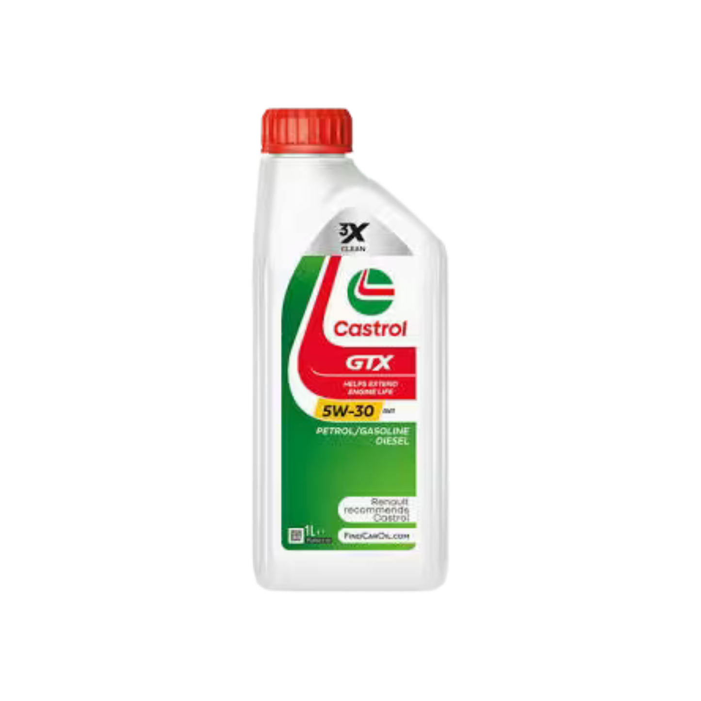 Kit Tagliando 4 Filtri + 6L Olio Castrol GTX 5W-30 (RN17) per Dacia Logan MCV II