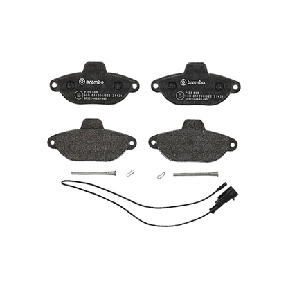 Kit 4 Pastiglie Freni Anteriori Brembo per Fiat Punto / Punto Van / Lancia Ypsilon