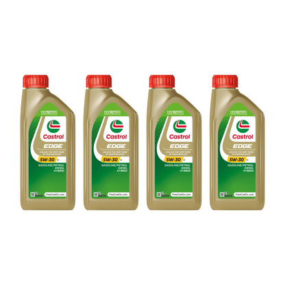 Kit Tagliando Mitsubishi Colt VI 1.1 - 4 Litri Olio Castrol 5W 30 + 3 Filtri