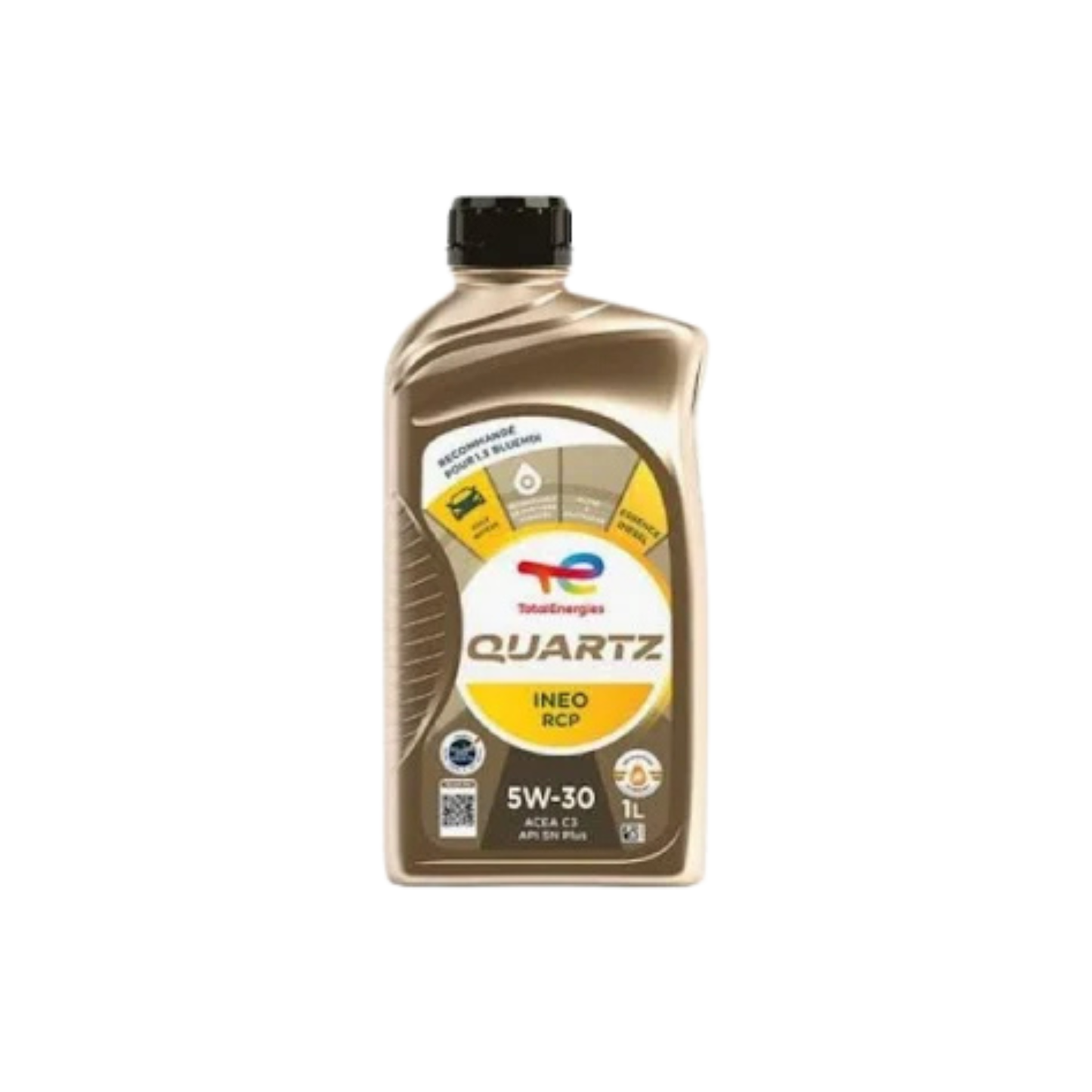 Kit Tagliando 4 Filtri + Olio Total 5W-30 Per Peugeot 206