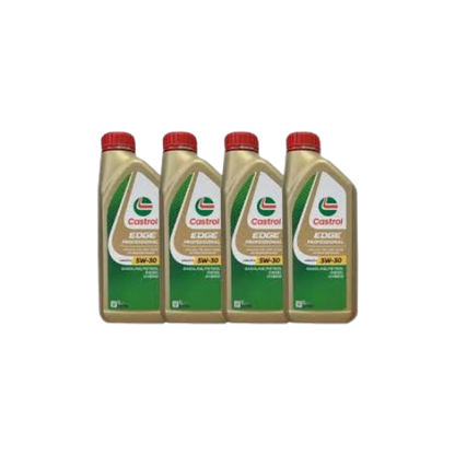 Kit Tagliando 4 Filtri + 4L Olio Castrol 5W-30 LL per Audi A6