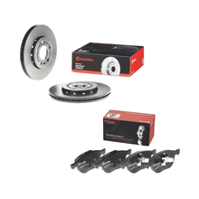 Kit Dischi e Pastiglie Anteriori e Posteriori Brembo – Ford Focus III