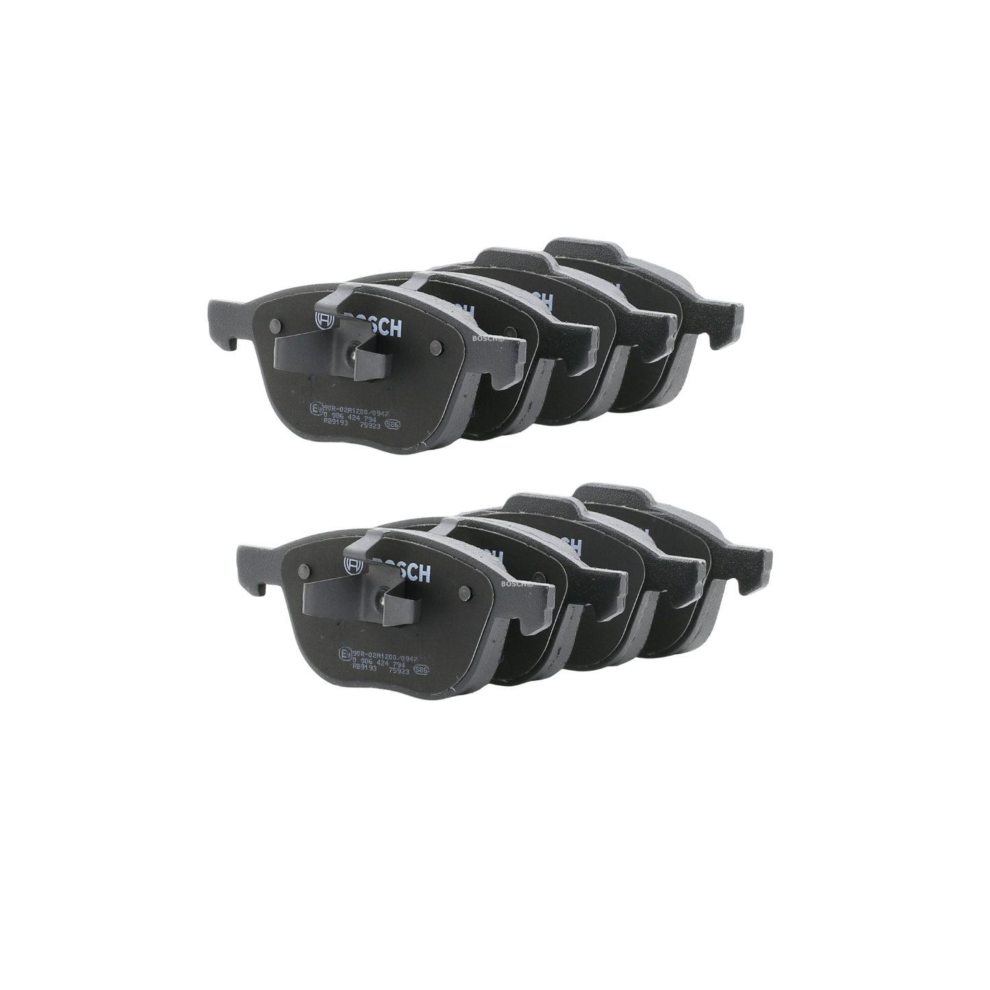Kit Pastiglie Freni Anteriori + Posteriori Bosch per Ford C-Max