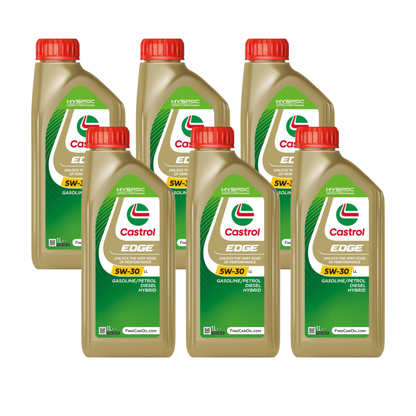Kit Tagliando Audi A4 - 3.0 TDi 8KH | 6 Litri Olio Castrol 5W 30 + 4 Filtri