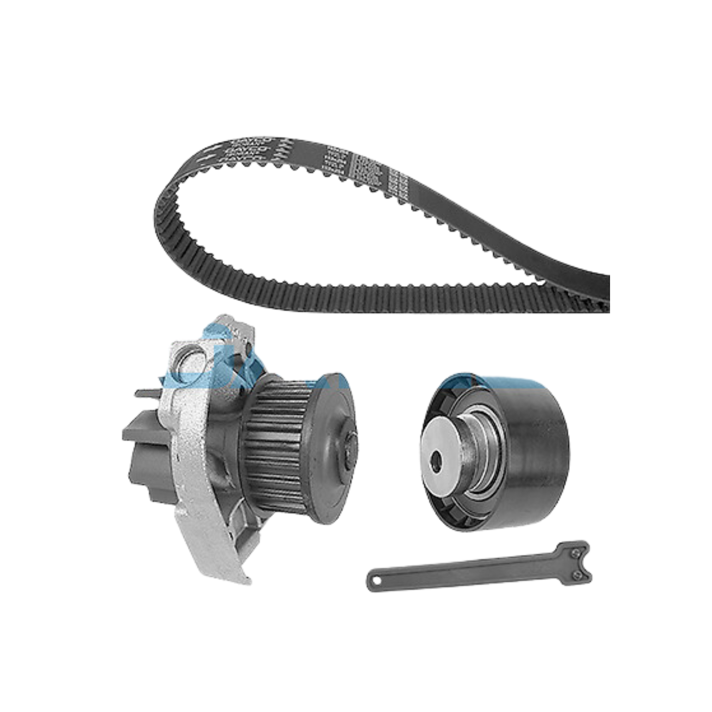 Kit Distribuzione + Pompa Acqua Dayco + Cinghia Servizi Continental – Fiat Panda (312) - 1.2