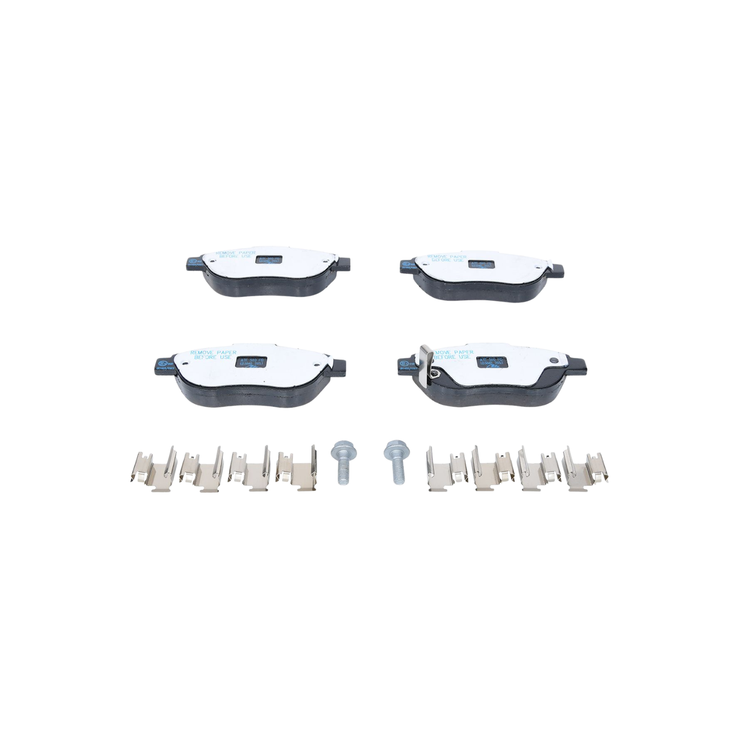 Kit 4 Pastiglie Freni Anteriori Ate per Fiat 500L / Opel Corsa D
