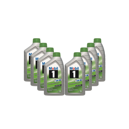 Kit Tagliando 4 Filtri + 8L Olio Mobil 1 5W-30 + Cinghia Servizi Contitech Chrysler PT Cruiser