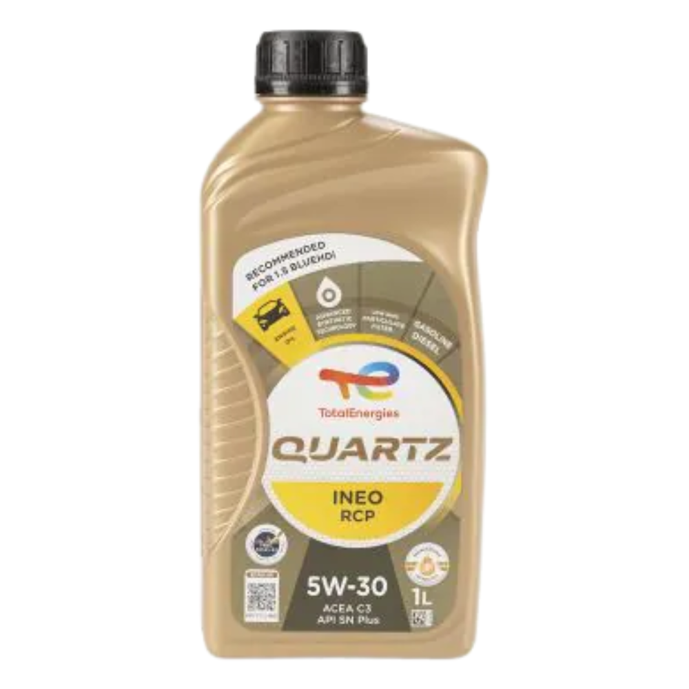 Kit Tagliando Total Ineo RCP 5W-30 4L + Filtri Aria, Olio e Abitacolo – Peugeot Rifter 1.5 BlueHDi (2019)