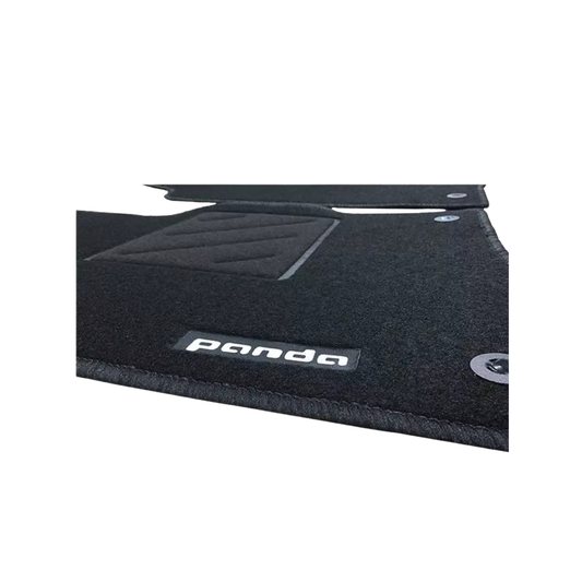 Kit Tappetini Abitacolo 4 Pezzi in Moquette – Fiat Panda 3 (312) dal 2012 – Include Hybrid