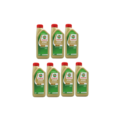 Kit Tagliando 4 Filtri + 7 Litri Olio Castrol Edge 0W-30 Per Jaguar E-Pace