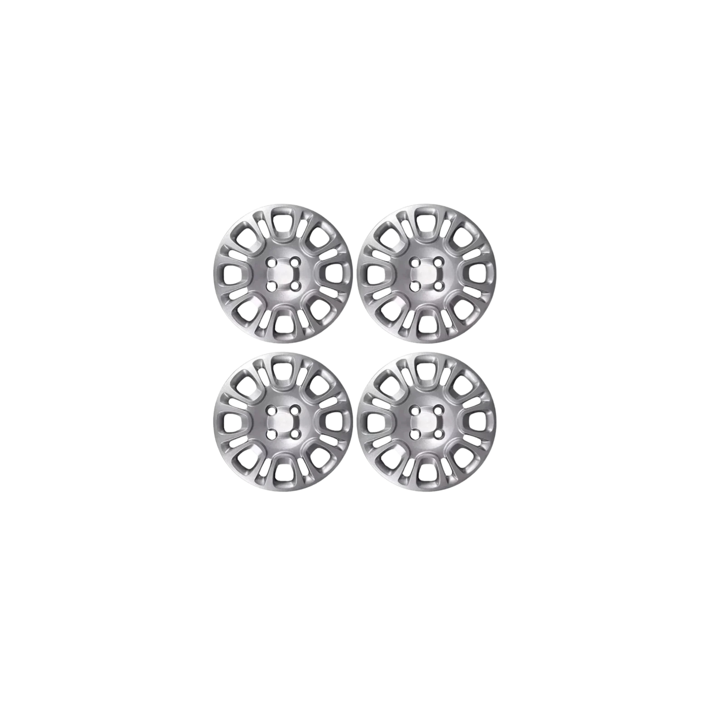 Set 4 Copricerchi, Coppe / Borchie Ruota 14'' – Per Fiat Panda 312 Dal 2012