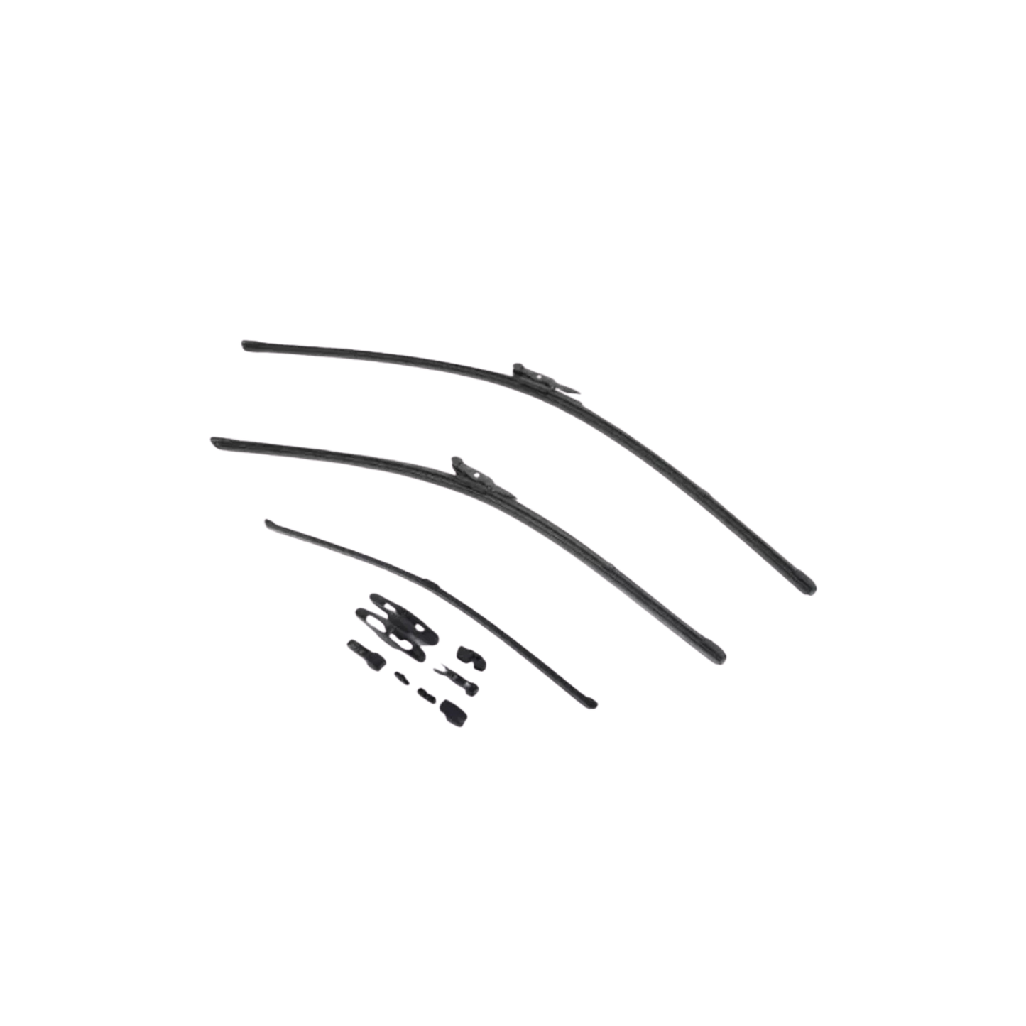 Kit 3 Spazzole Tergicristallo Anteriori + Posteriore Flat – Volkswagen / Audi / Skoda / Seat