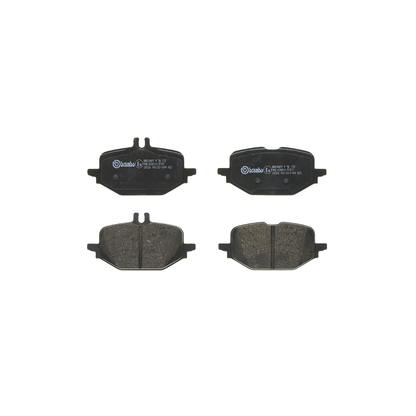 Kit 4 Pastiglie Freni Anteriori Brembo per Mercedes-Benz Classe C W205 / GLC X253 / GLC Coupé C253
