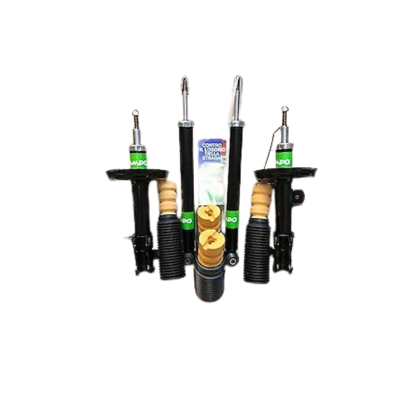 Kit Ammortizzatori Anteriori + Posteriori – Fiat Grande Punto / Punto Evo (2005 – 2012)