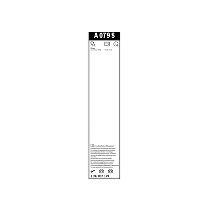 Spazzole Tergicristallo Anteriore Bosch Areo Twin (650mm) per Citroen Xsara Picasso