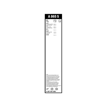 Spazzole Tergicristallo Anteriore Bosch Aero Twin (650mm) per Mercedes-Benz GLE W166 / GLS X166