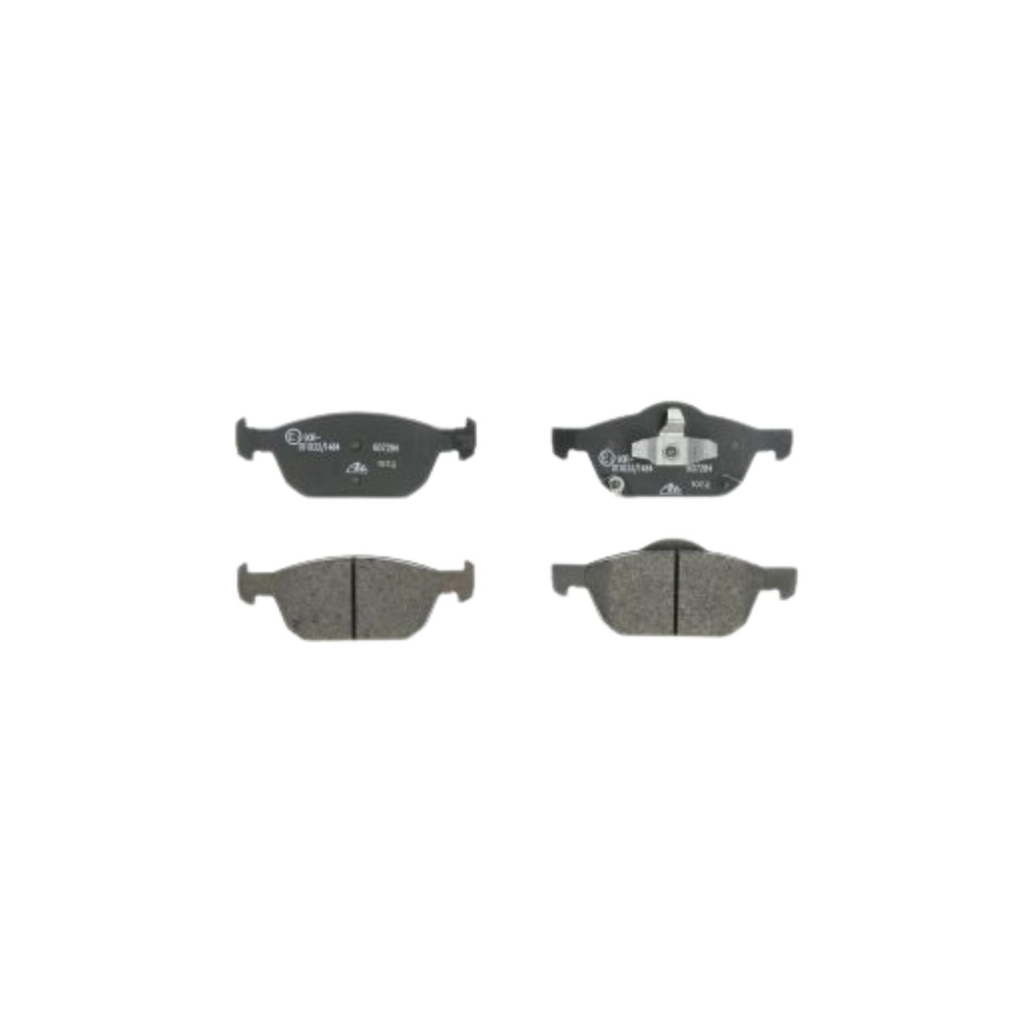 Kit Dischi Freni Anteriori + Pastiglie Anteriori + Pastiglie Freni Posteriori ATE Per Nissan Qashqai