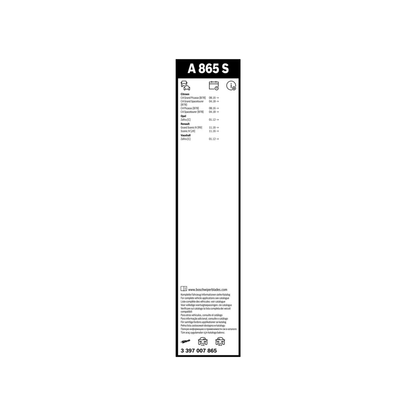 Spazzole Tergicristallo Anteriore Bosch Aero Twin (800mm) per Opel Zafira Tourer / Renault Grand Scenic IV