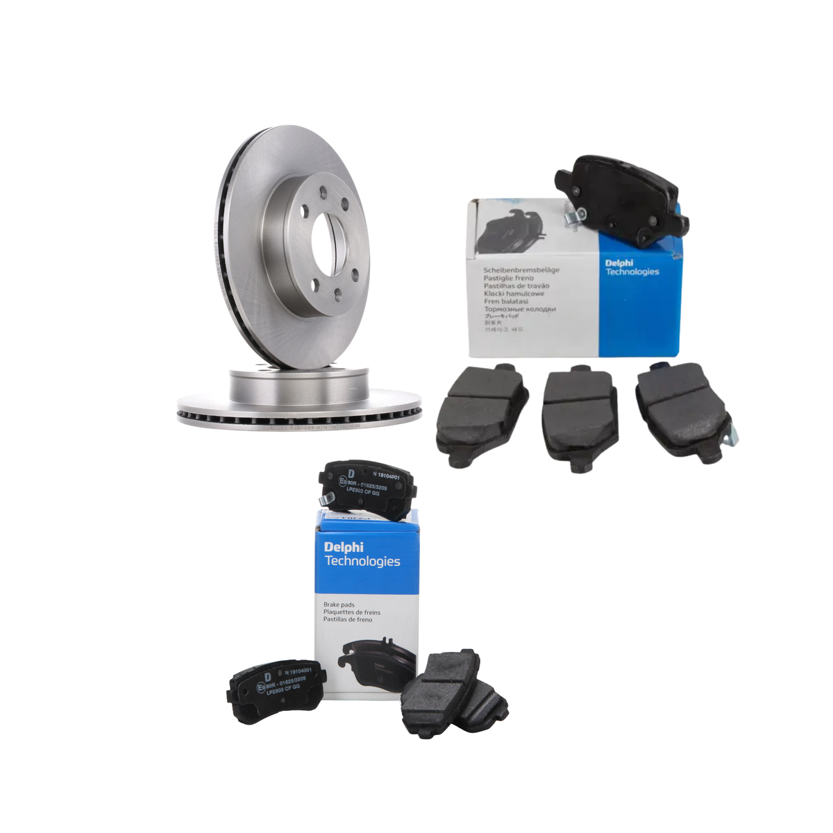Kit Tagliando e Freni Kia Picanto II: 3 Filtri + 3 Candele Bosch + 3 L Total 5W-30 MC3 + Dischi Xenergy + Pastiglie Delphi
