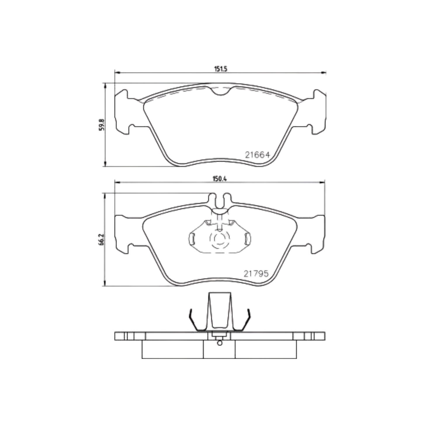 Kit Pastiglie Freni Anteriori Textar Per Ford Kuga III/S-Max/Galaxy III/Focus IV
