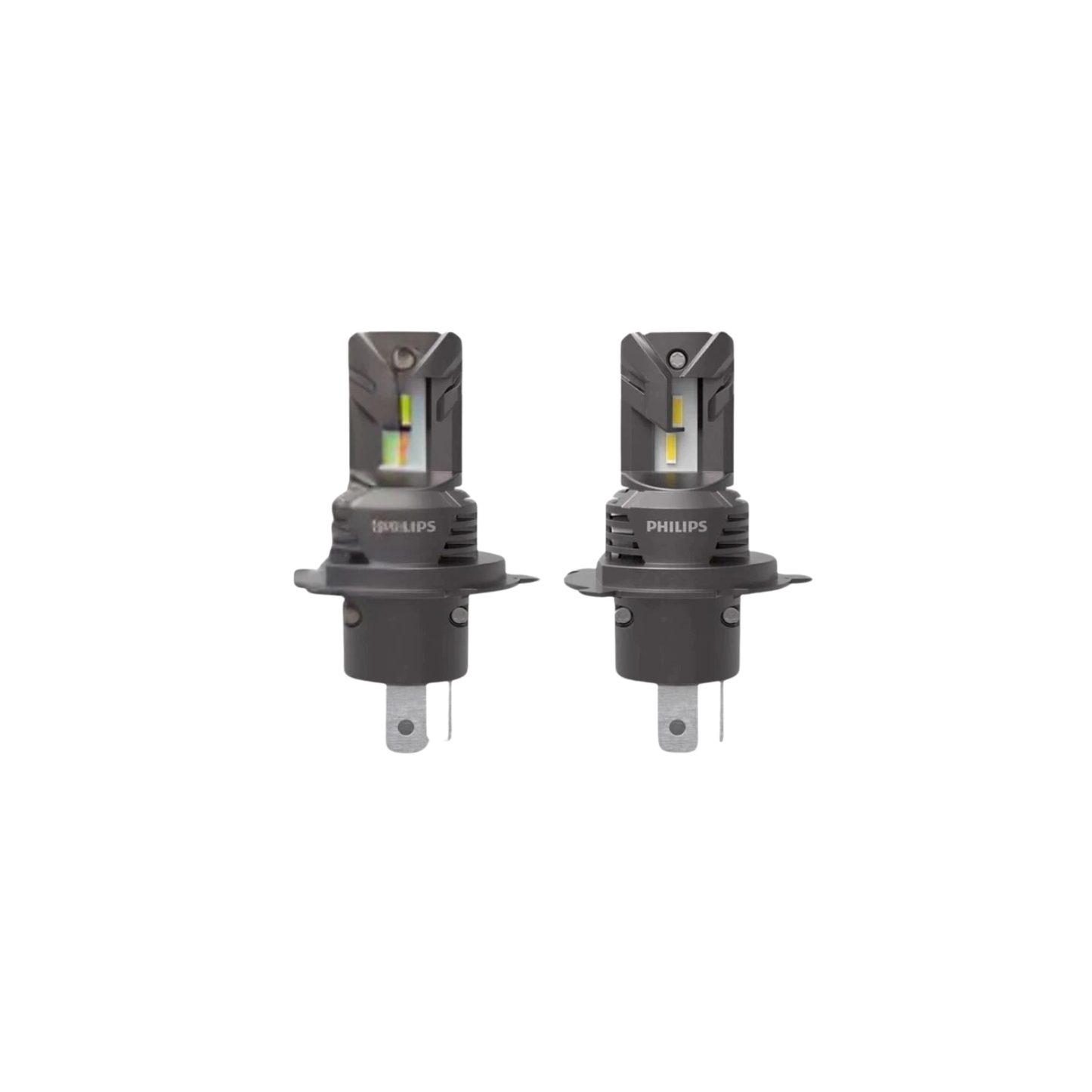Kit Coppia Lampade H4 / H19 LED Philips 6000K – Luce Bianca Fredda Plug & Play