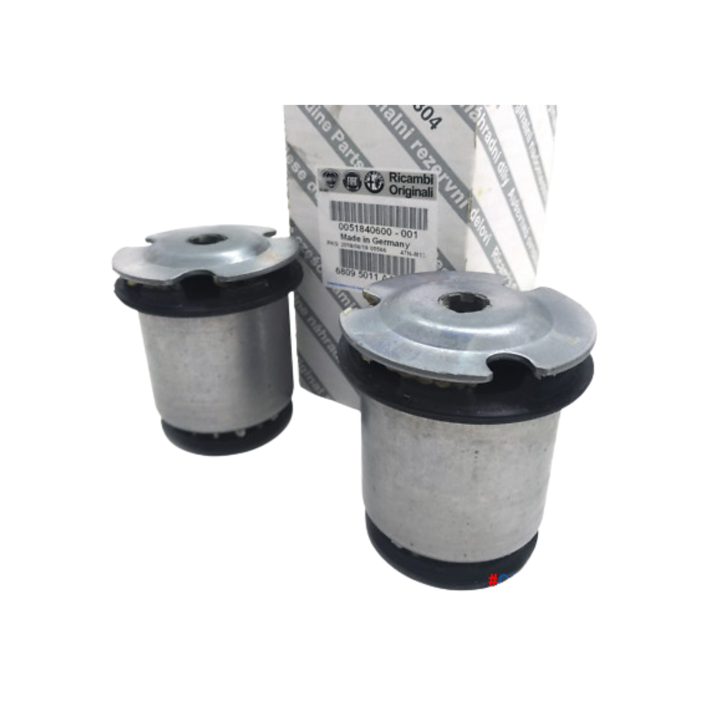Kit Coppia Boccole Silent Block Ponte Posteriore – Fiat / Lancia