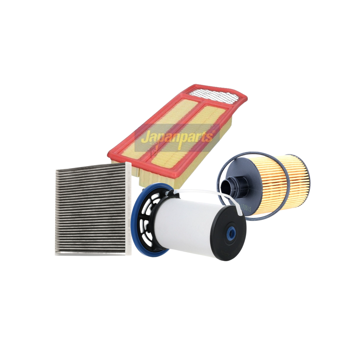 Kit Tagliando Fiat 500L – Selenia WR Pure Energy 5W-30 3L + 4 Filtri