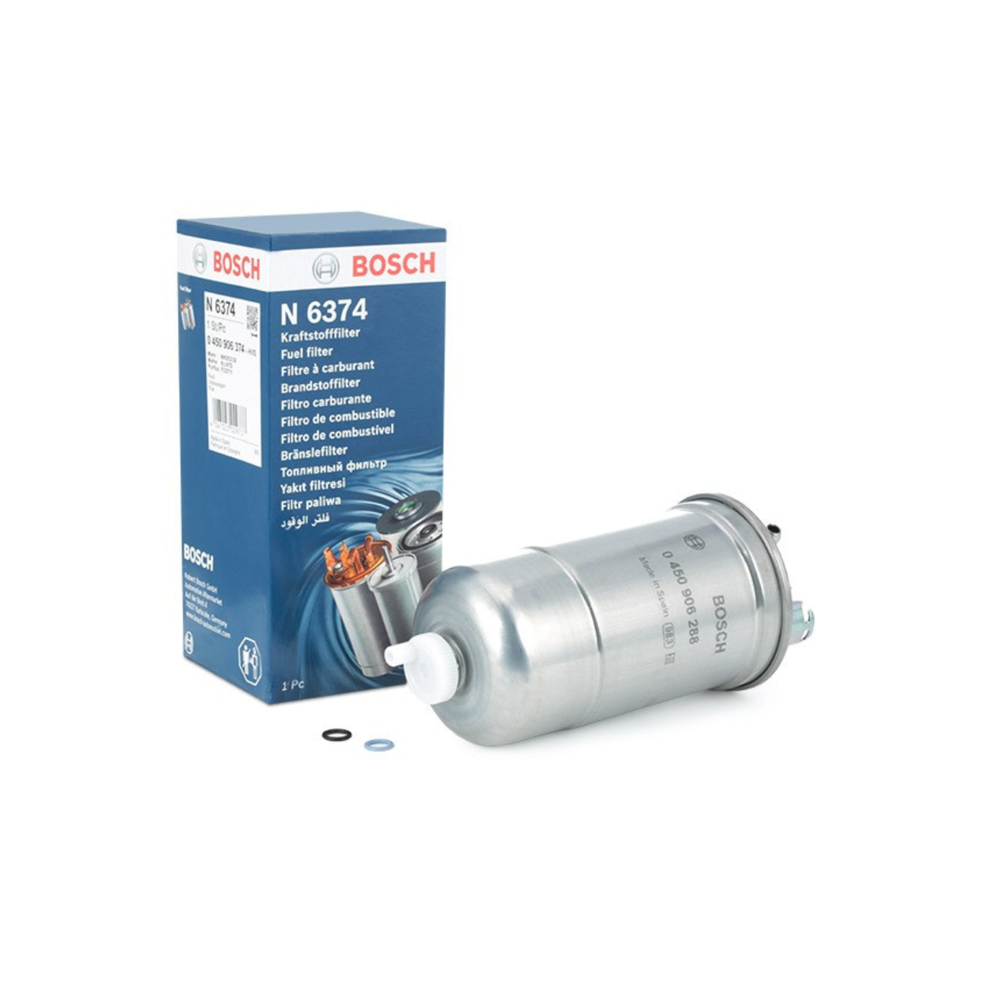 Kit Tagliando 10L Castrol 5W-30 LL + 2 Filtri Olio Bosch + Filtro Carburante Bosch + Pastiglie Anteriori Brembo
