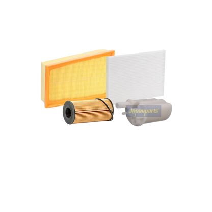 Kit Tagliando 4 Filtri + 8L Olio Total 5W-40 + Pastiglie Brembo Ant/Post + Sensore | Nissan Qashqai J10 2.0
